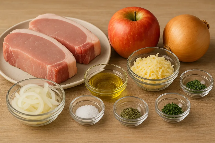 apple stuffed pork chops 2