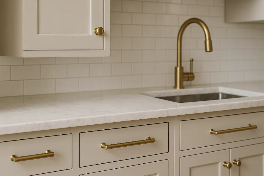 brass kitchen hardware 1