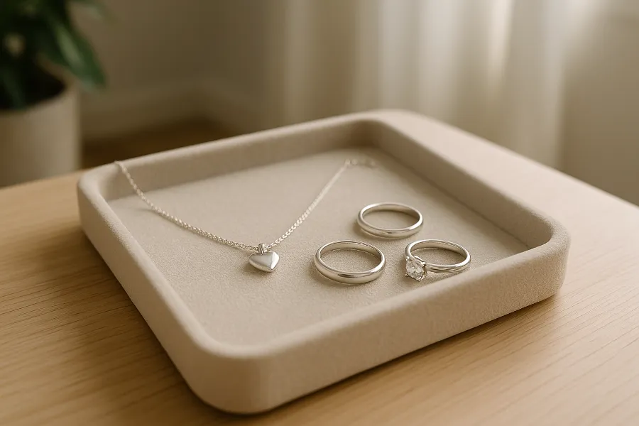 how to clean silver jewelry 1