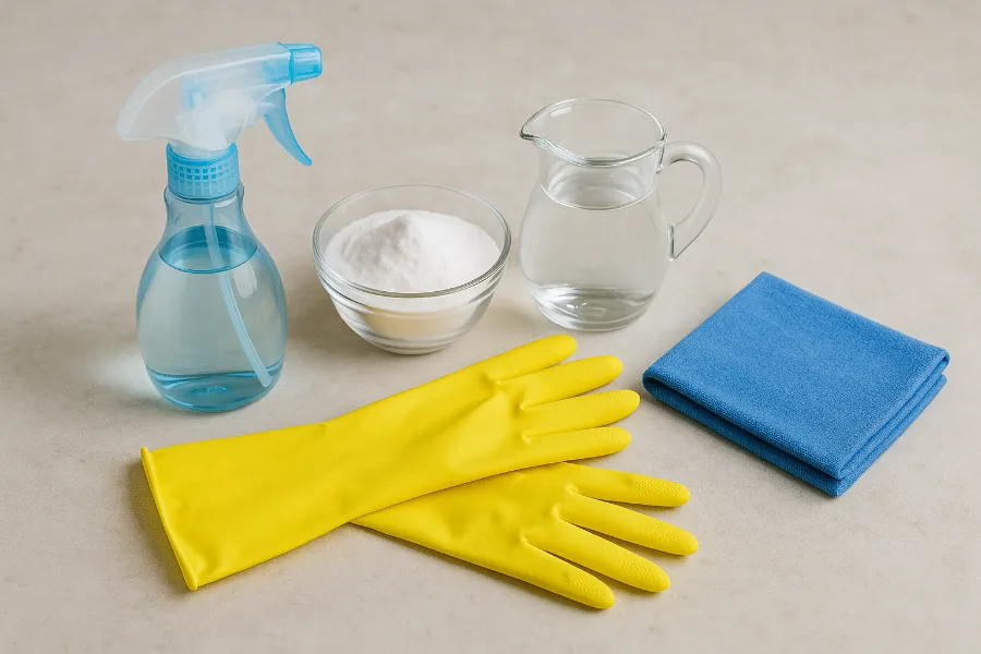 cleaning fruit with baking soda 1