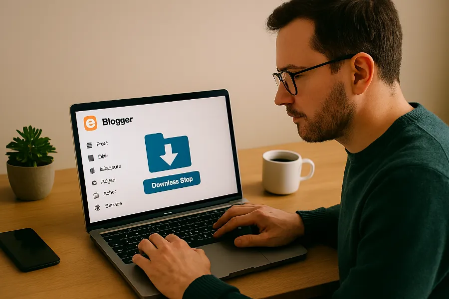 how to backup blogger 2