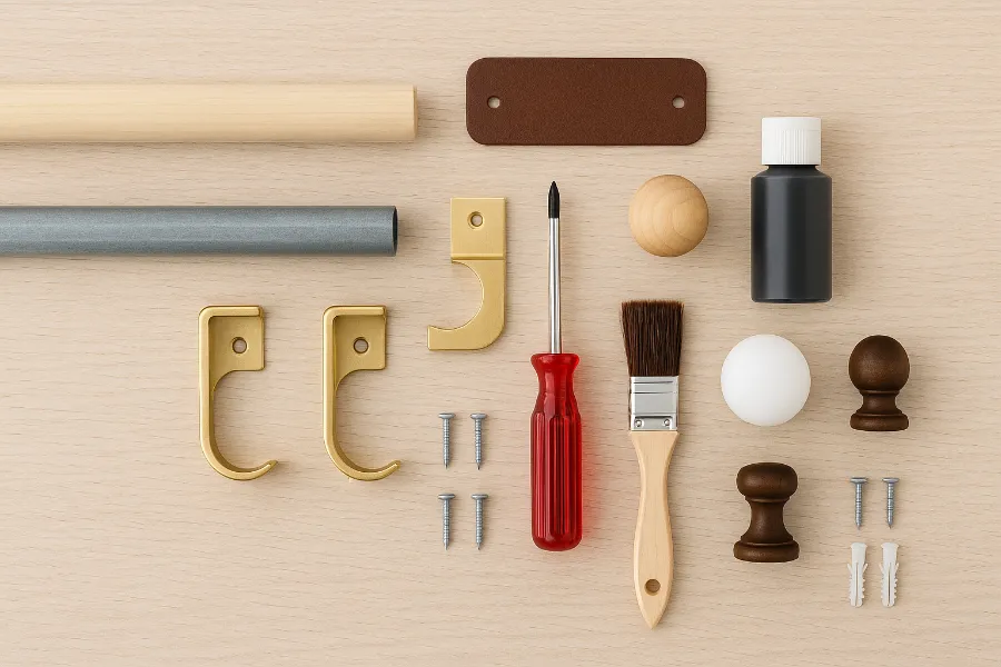 diy curtain rods 3