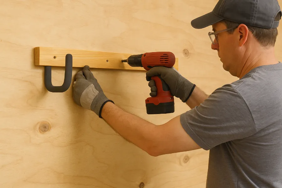 ski rack for garage 2