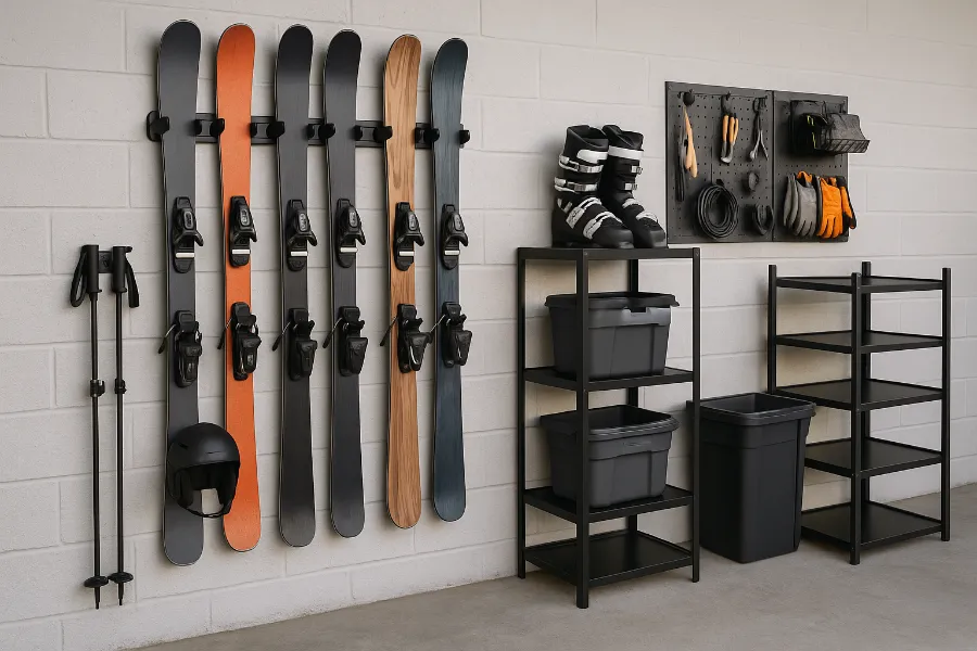 ski rack for garage 3