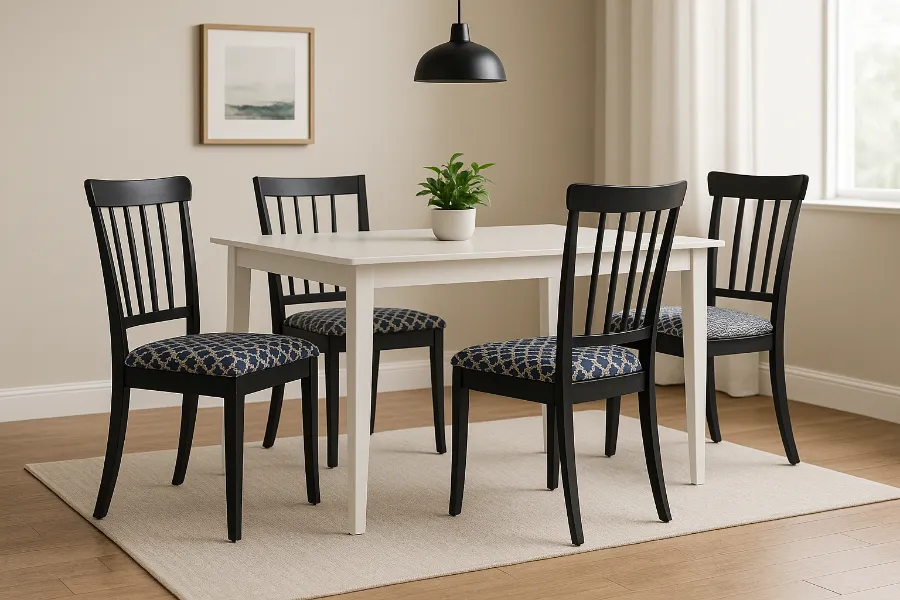 black dining chairs 1