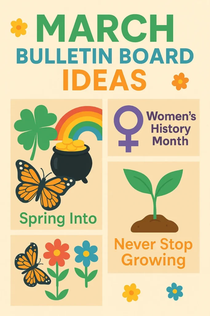 march bulletin board ideas