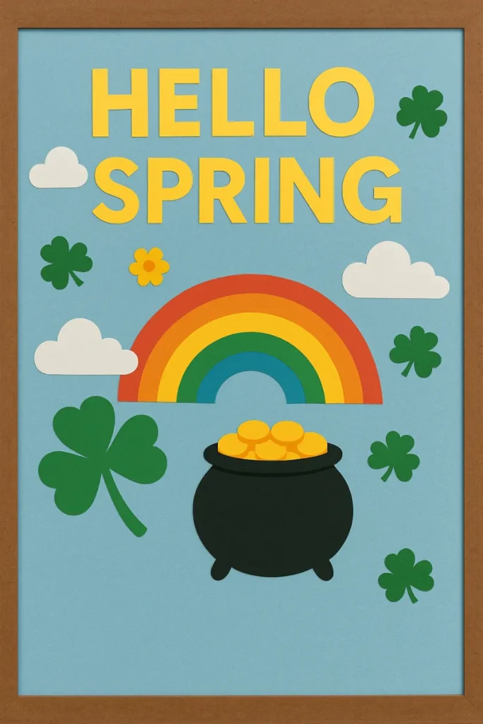 march bulletin board ideas spring