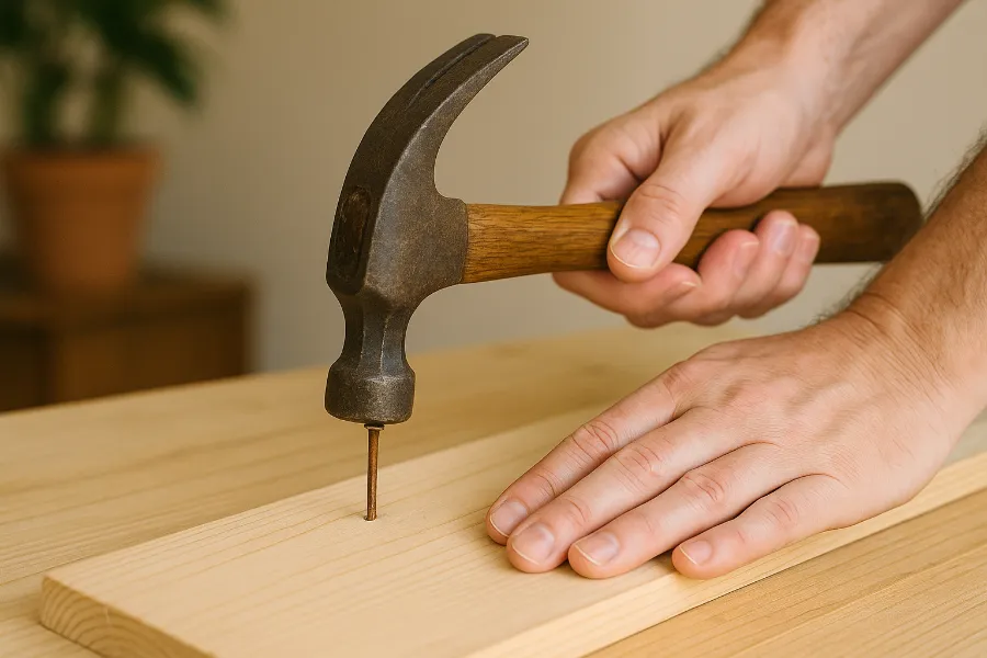 how to remove nails from wood 1