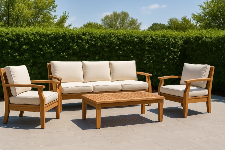 sealing teak outdoor furniture 1