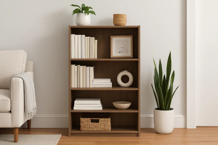 room essentials 5 shelf bookcase 1