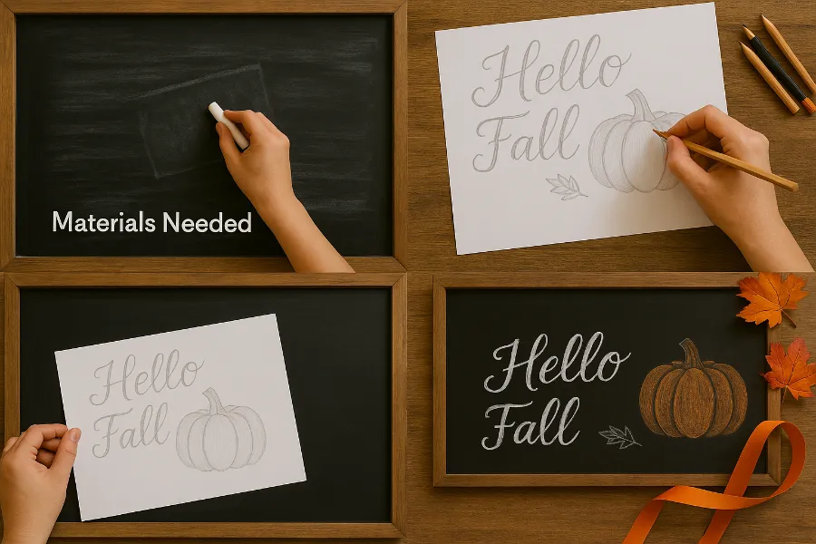 autumn chalkboard ideas 2