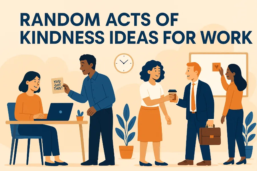 random acts of kindness ideas for work 1