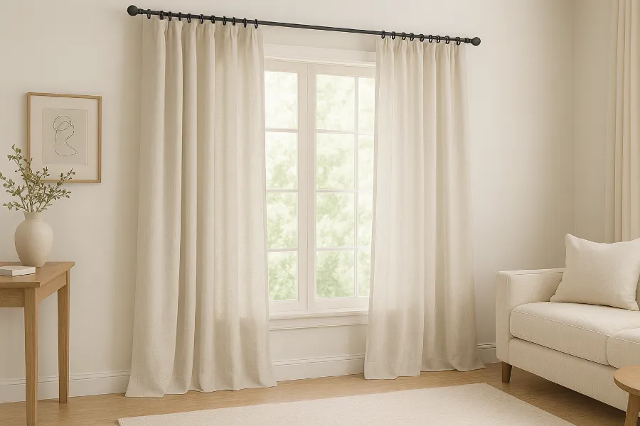 linen curtains for living room 2
