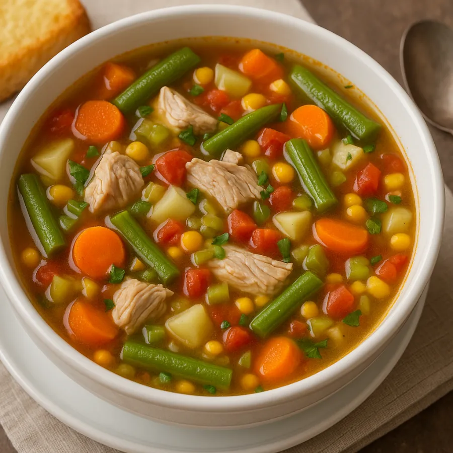 Yummy Turkey soup