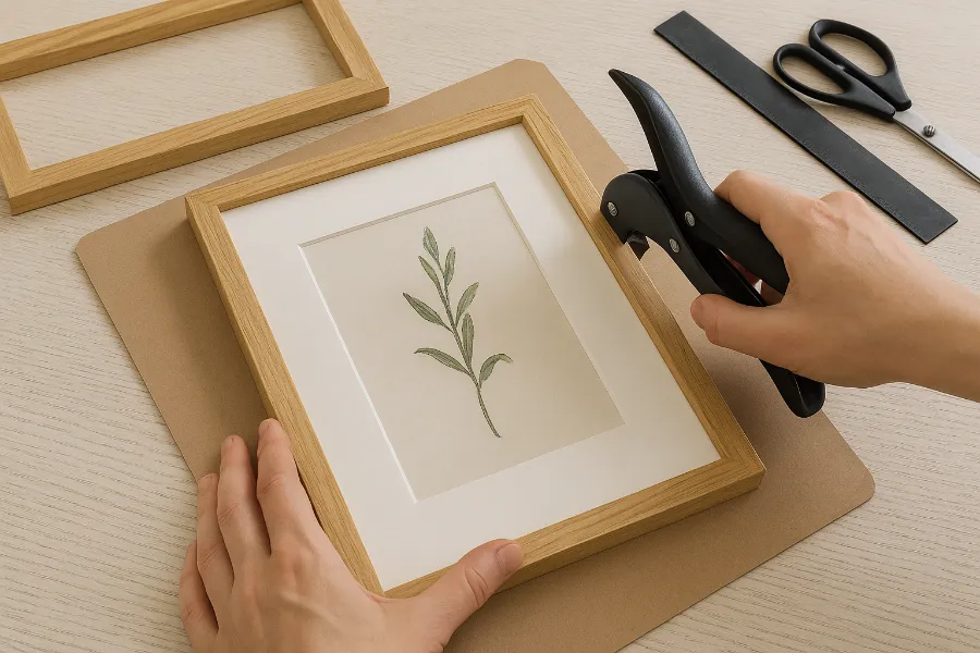 how to frame art (2)