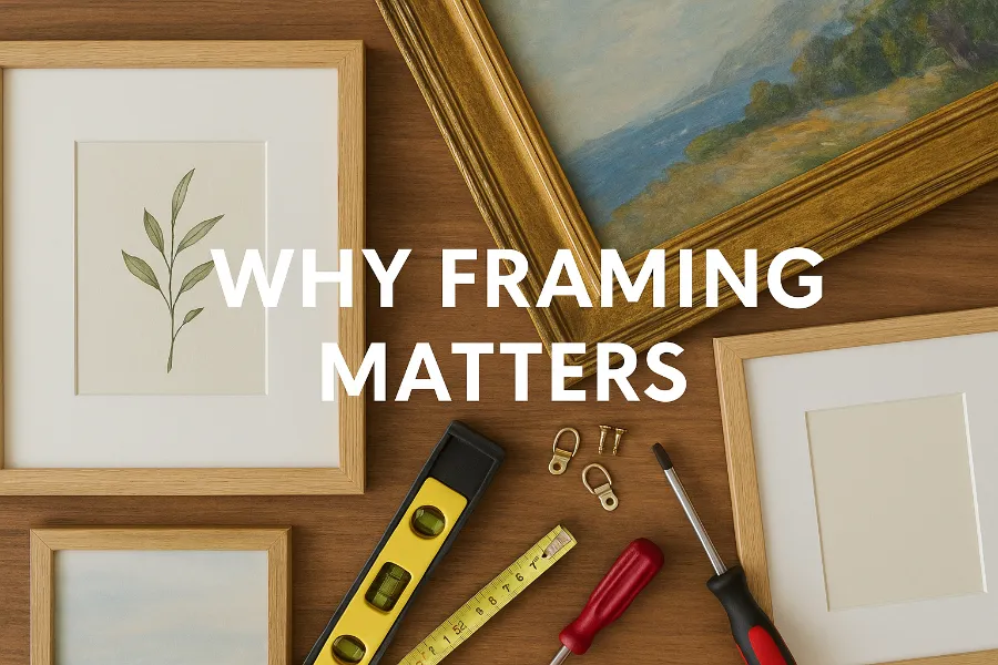 how to frame art (3)