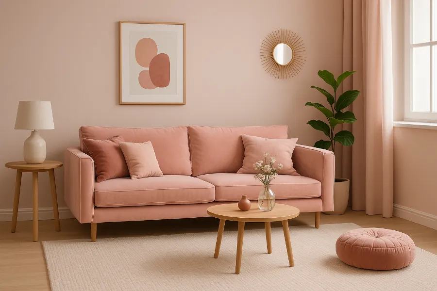 pink home decor 1