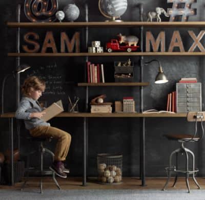Onregelmatigheden Vervloekt Centimeter Ikea Hack Rustic-Industrial Bookcase - Shine Your Light