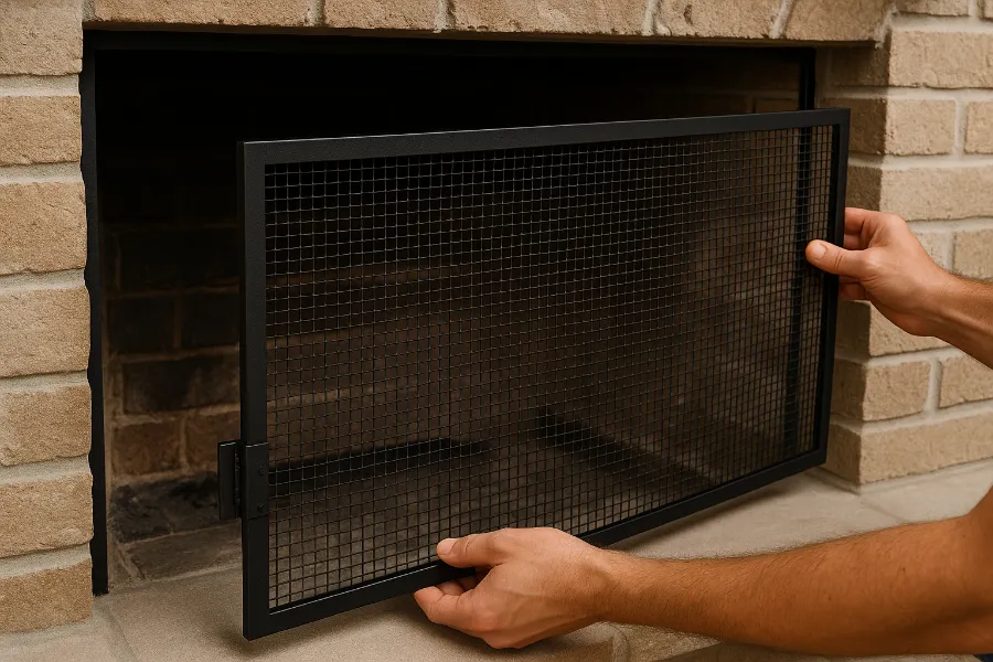 fireplace screens 2