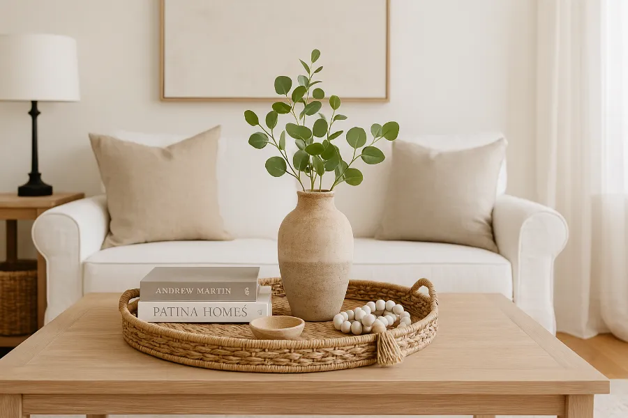 how to decorate a coffee table 1
