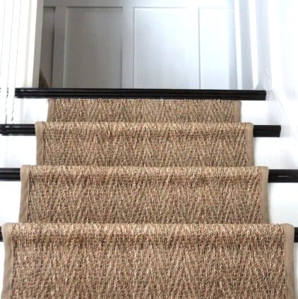 DIYing - How To Fit Carpet Stair Rods - Hall & Stairs Renovation