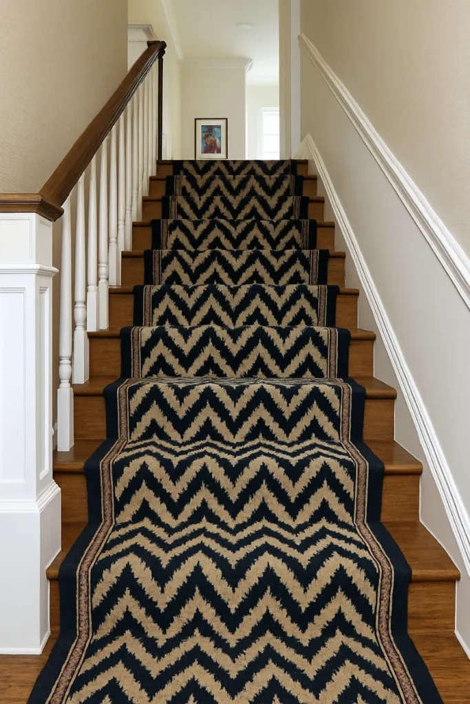 carpet stair runners design 1