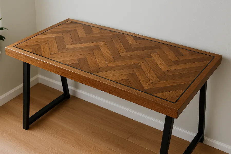 inlaid wood desktop 1