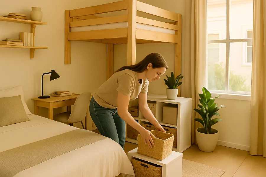 how to organize a small room 3