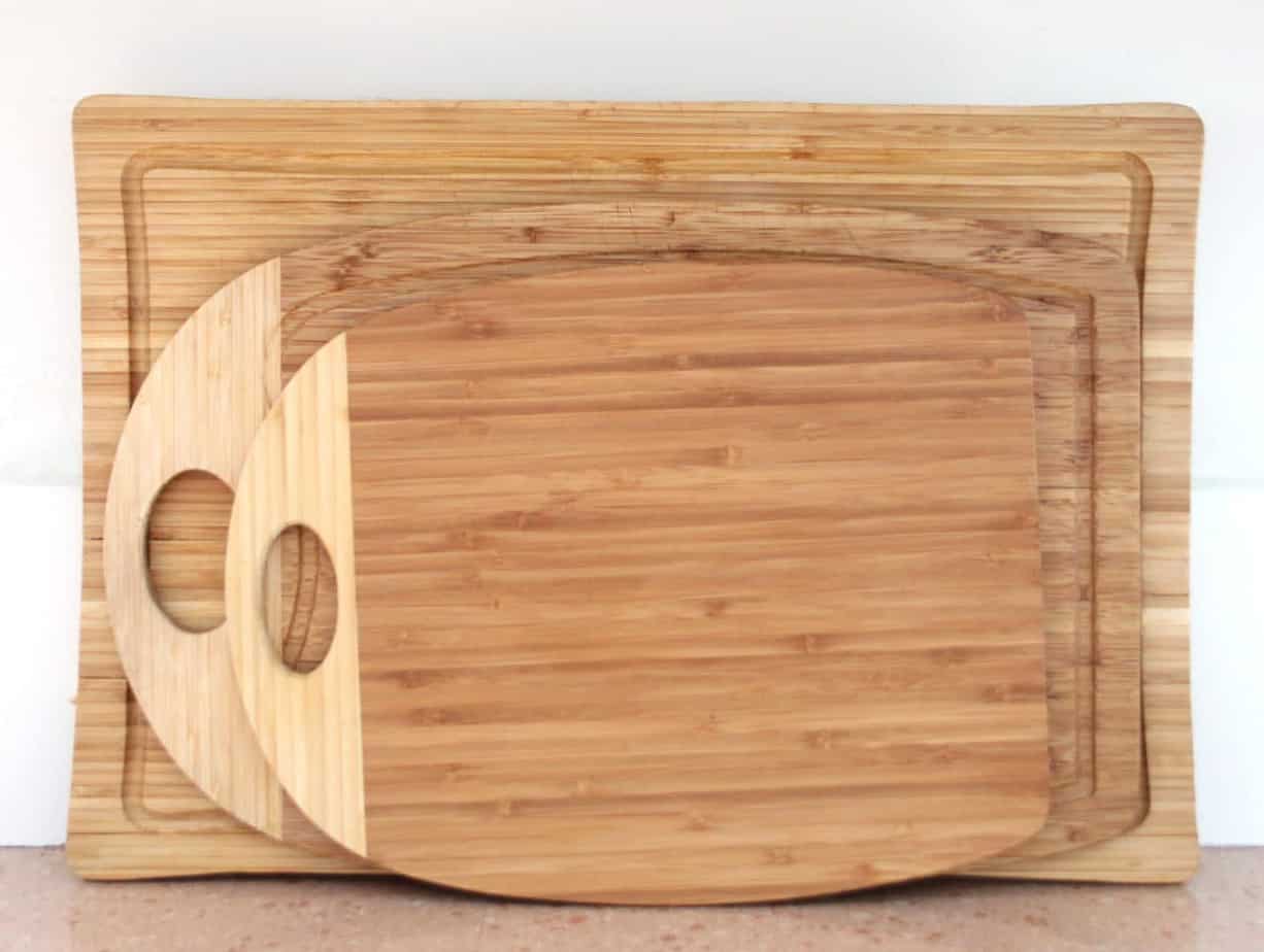 Buy 12 Inch Solid Bamboo Cutting Board For Kitchen