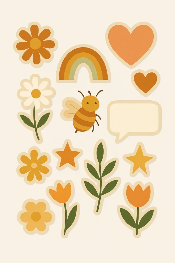 how to sell digital art on etsy stickers