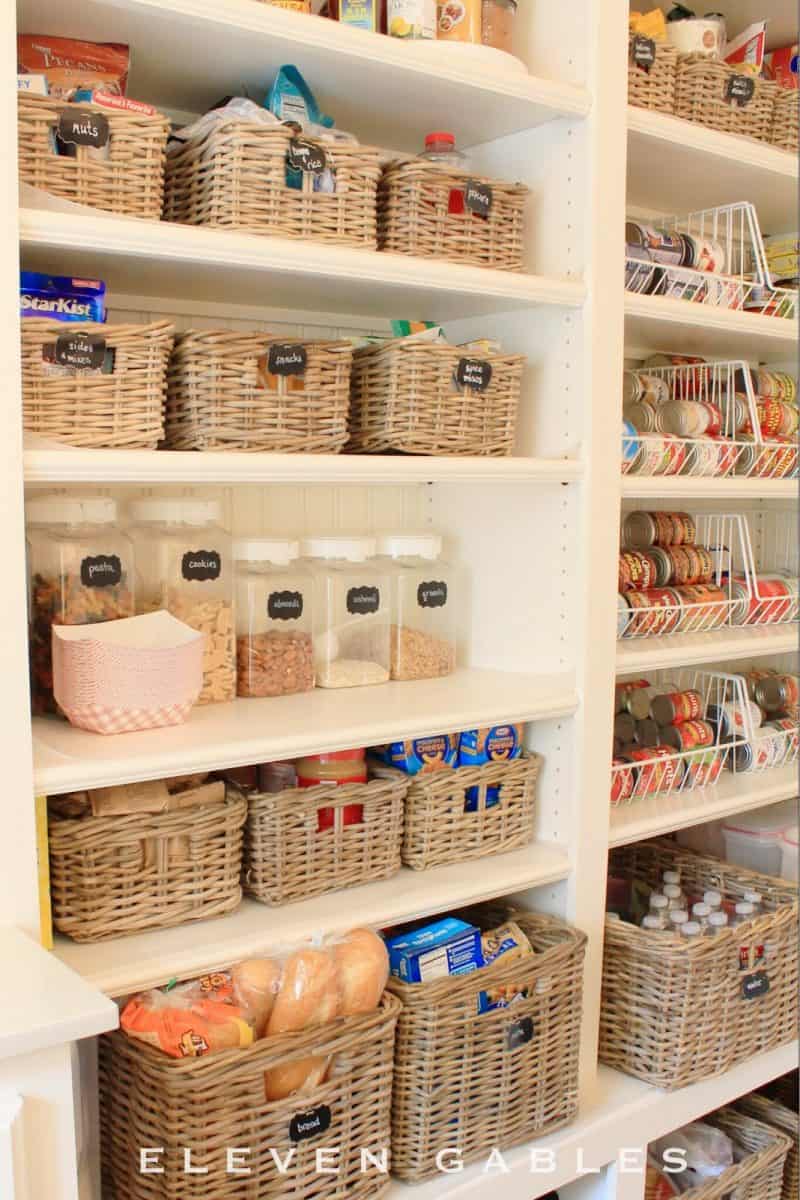 How to Organize a Pantry With Deep Shelves: So You Can Find Everything For  the Holidays - DIY Decor Mom