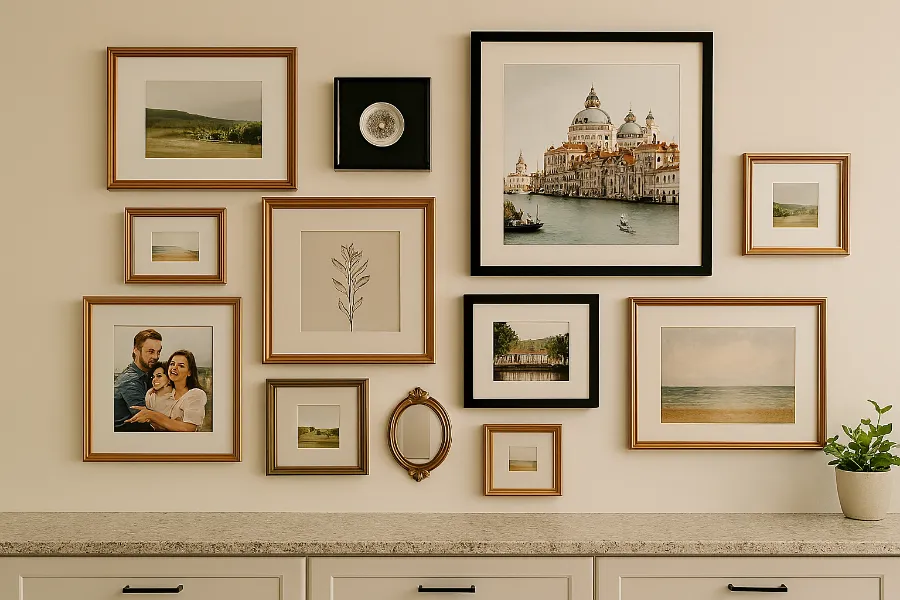 home gallery wall 1