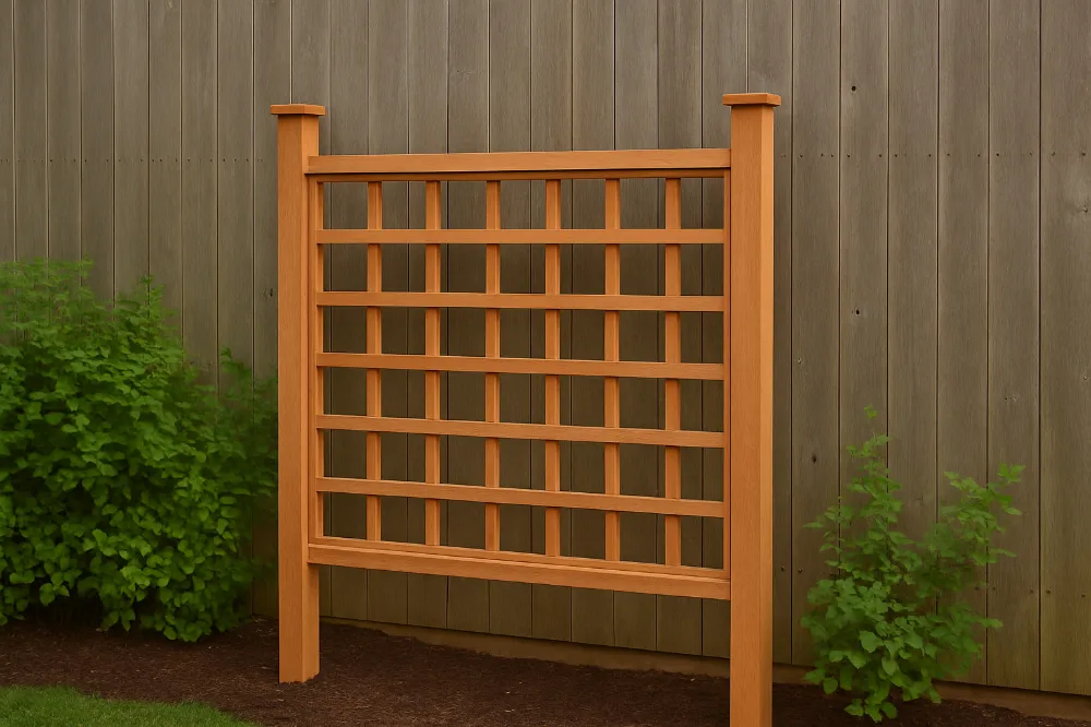 DIY Cedar Trellis