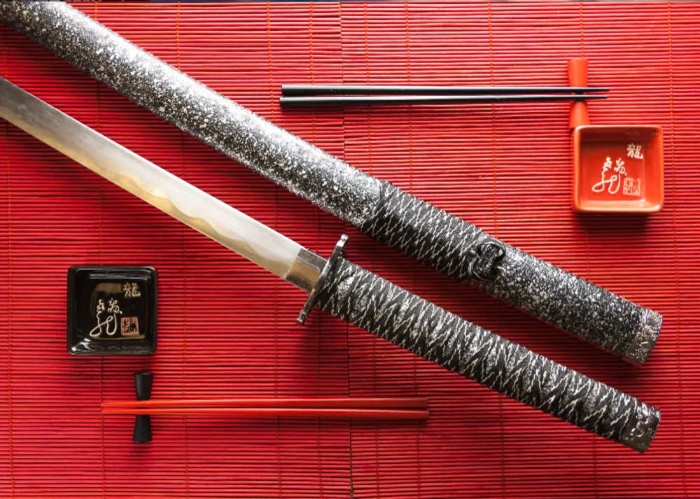 DIY Samurai Sword Storage