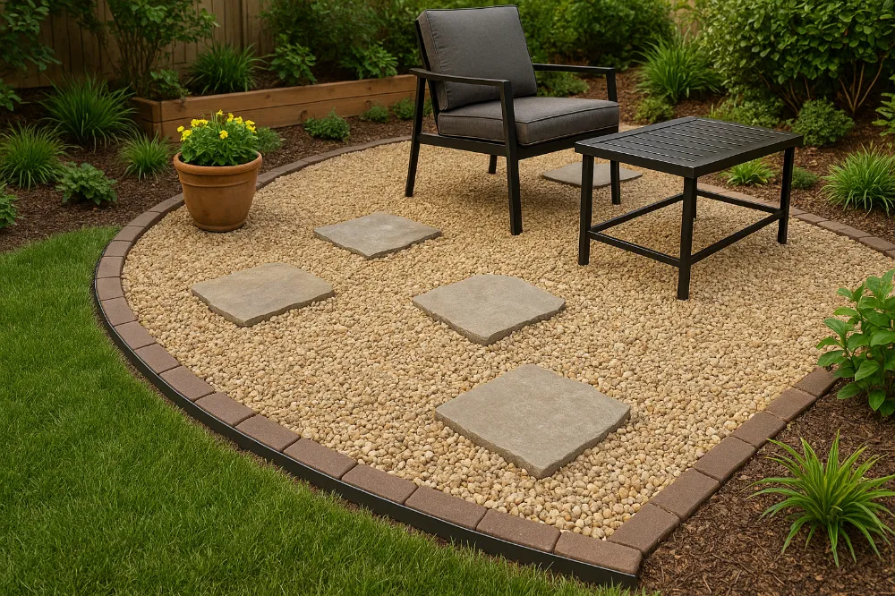 Popular Pea Gravel Patio Edging Ideas