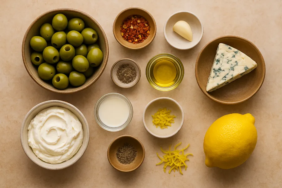 blue cheese stuffed olives 1