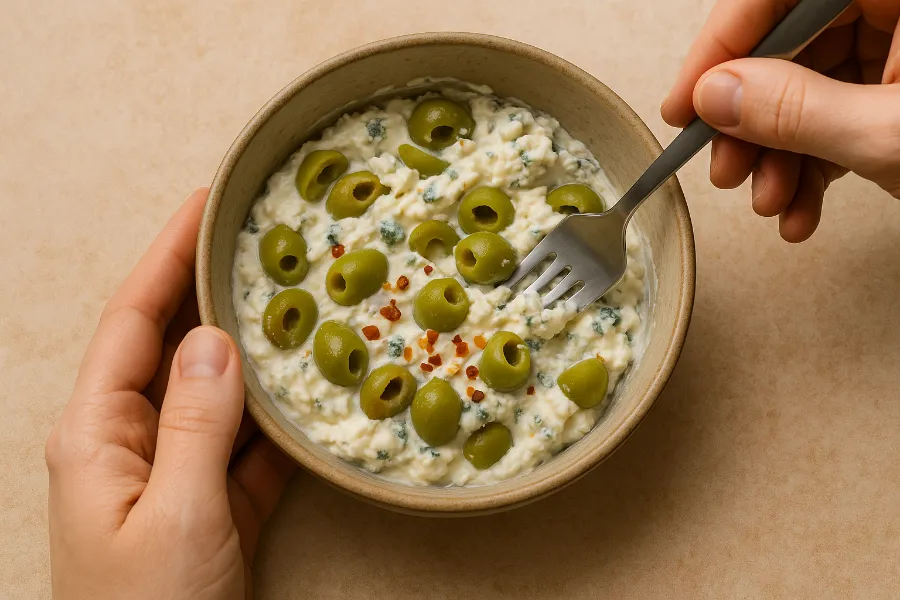 blue cheese stuffed olives 2