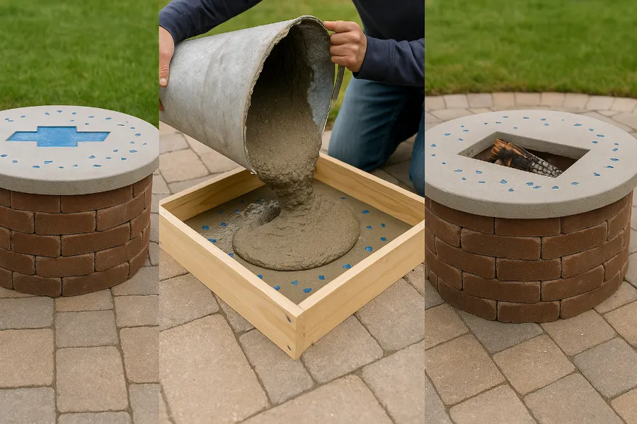 fire pit cap stones 2