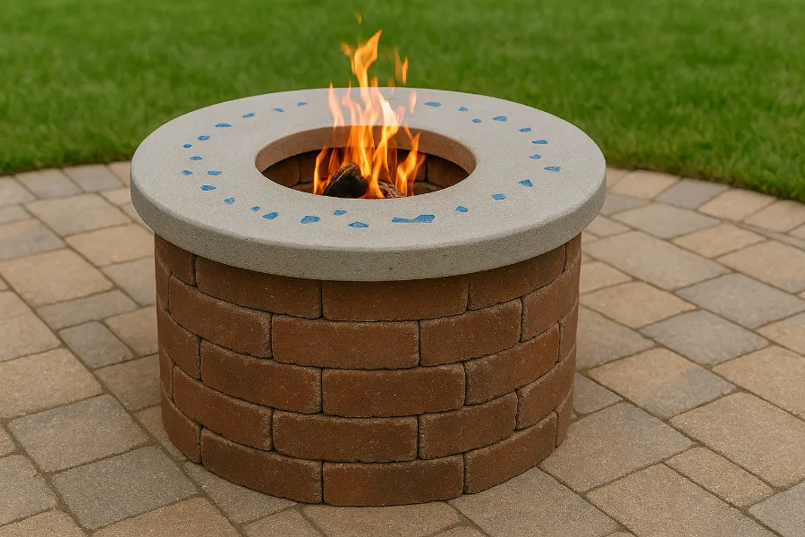fire pit cap stones 3
