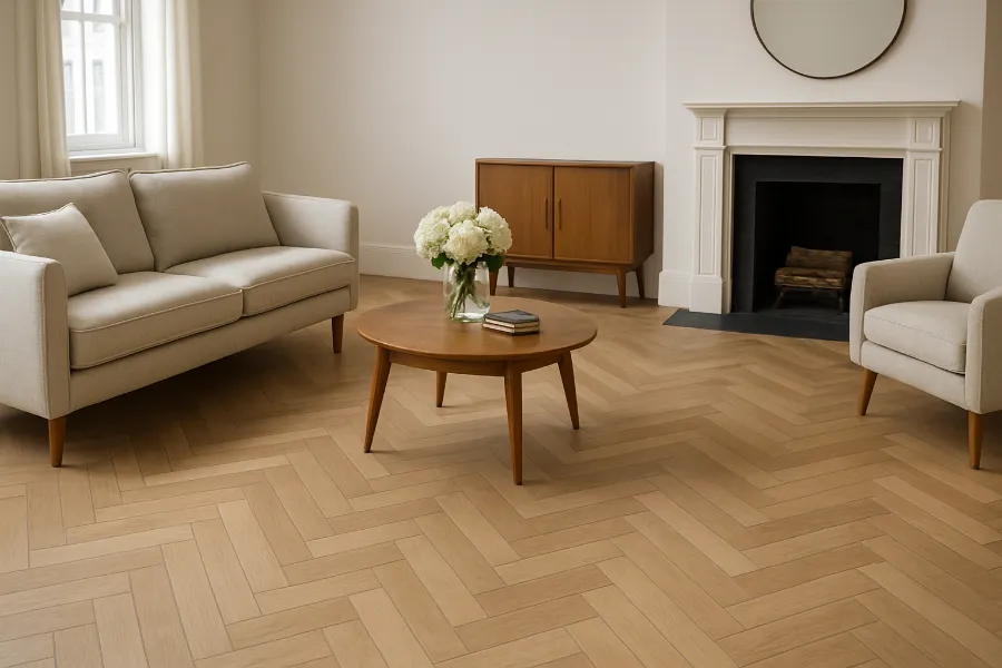 herringbone floor tile 1