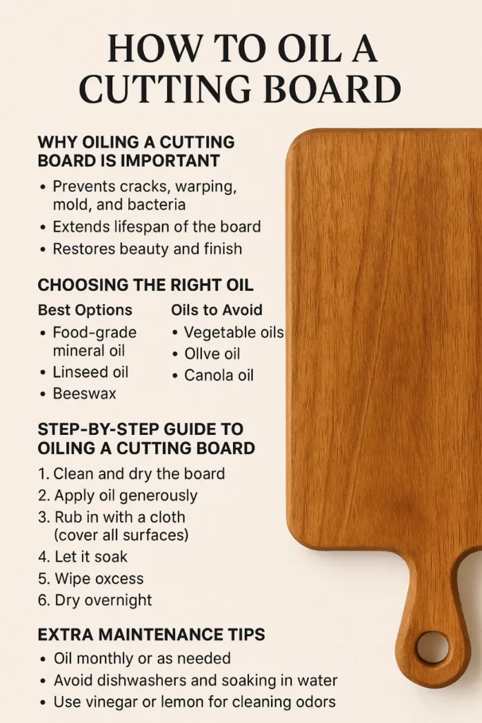 how to oil a cutting board (2)