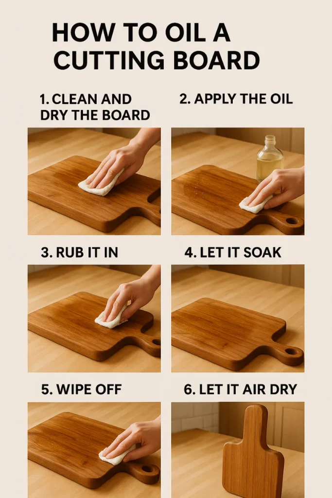 how to oil a cutting board (3)