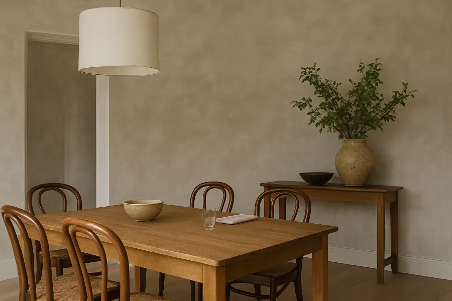limewash dining room 1