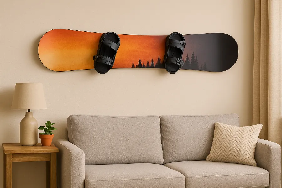 snowboard wall mount 2