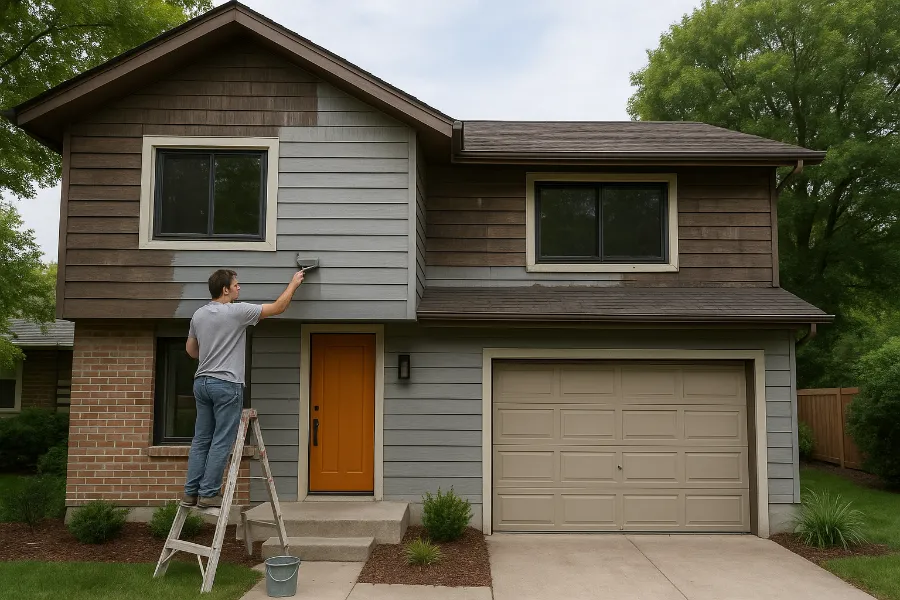 80s house exterior 2