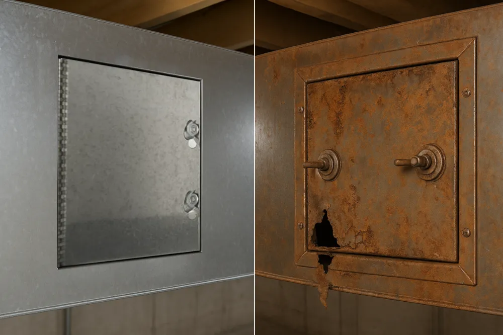 What Sustainable Design Practices Extend the Life of a Duct Access Door Image