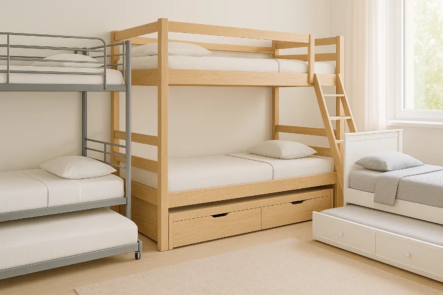 bed with bed underneath (1)