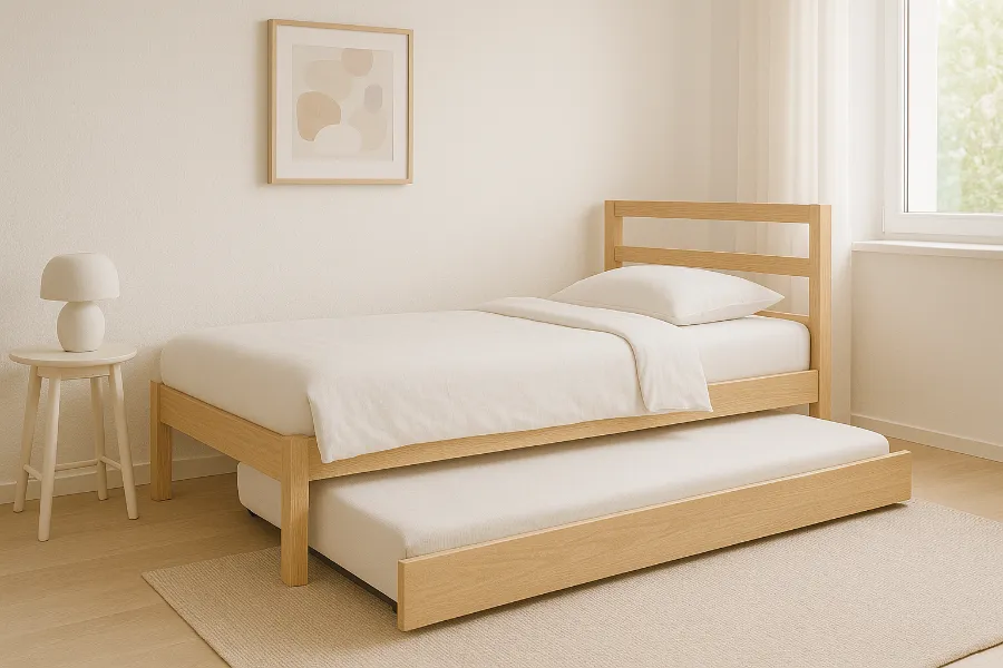bed with bed underneath (2)