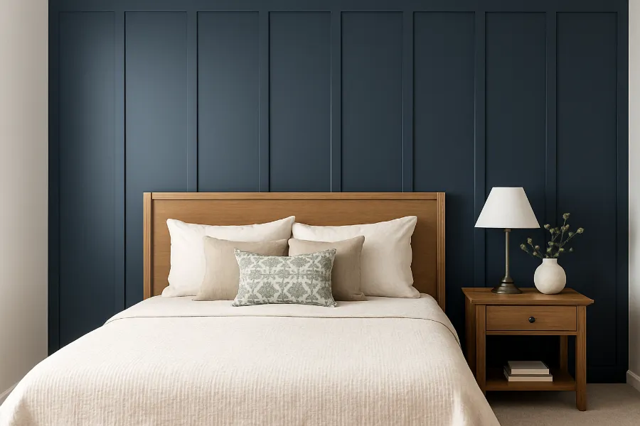 board and batten accent wall 1