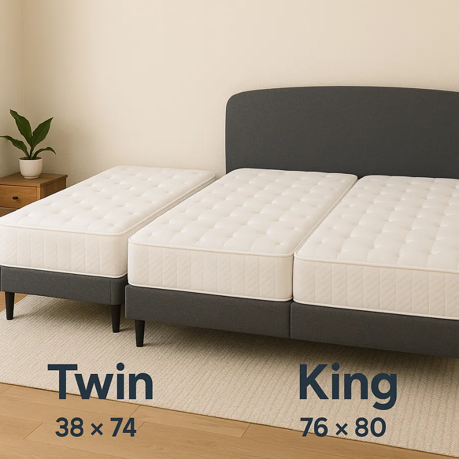 lakukan 2 tempat tidur kembar membuat raja (3)